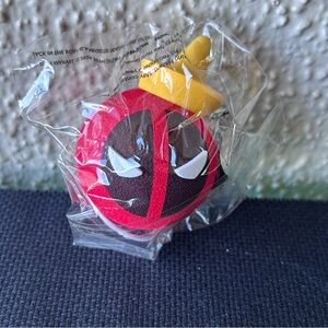 Jack in the box Dead Pool antenna ball it as a string to to hang inside NIB